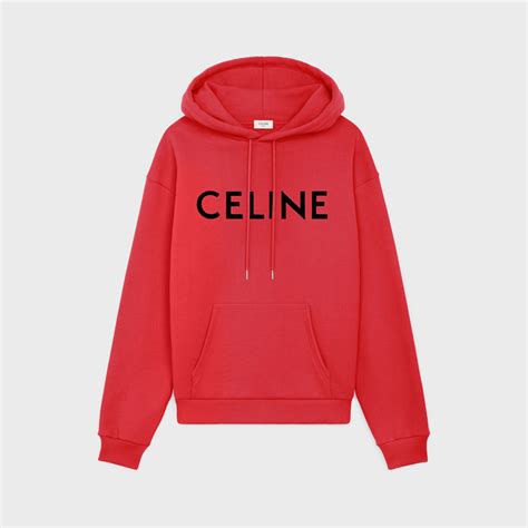 celine loose hoodie